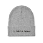 BEANIX - Stickad mössa med mudd - Bild 4