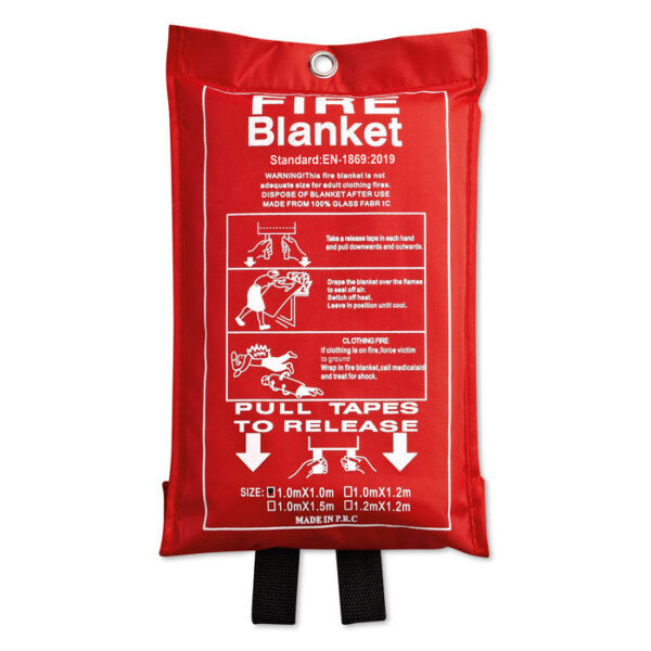 BLAKE - Brandfilt i fodral 100x95cm
