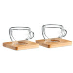 BELIZE - Espresso set i glas