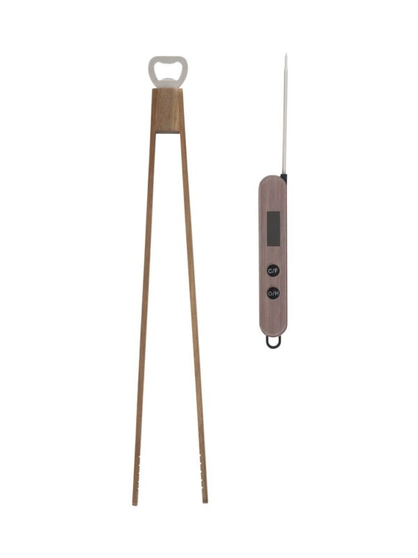 BBQ Tång med termometer