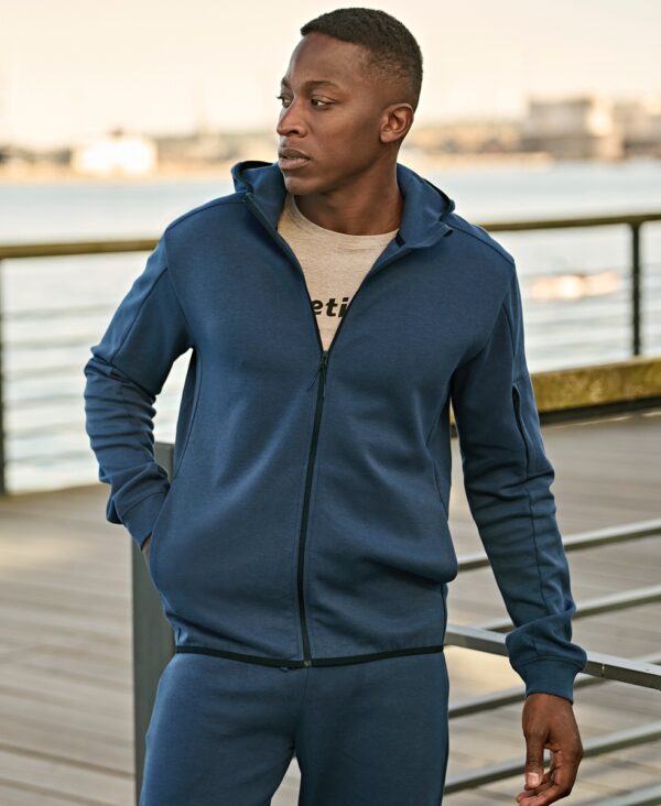 Athletic Hooded Full Zip Sweat – Luvtröja med dragkedja