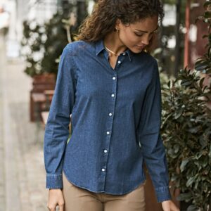 Women's Denim Shirt – Jeansskjorta dam