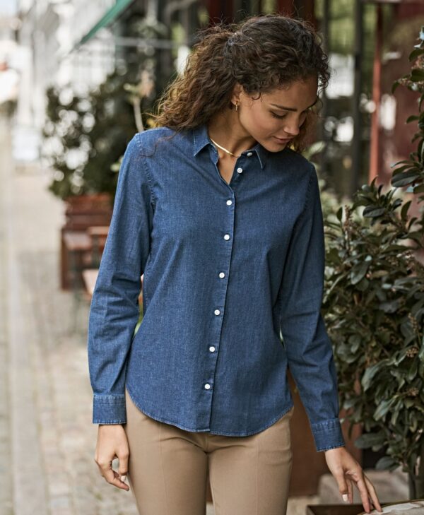 Women's Denim Shirt – Jeansskjorta dam